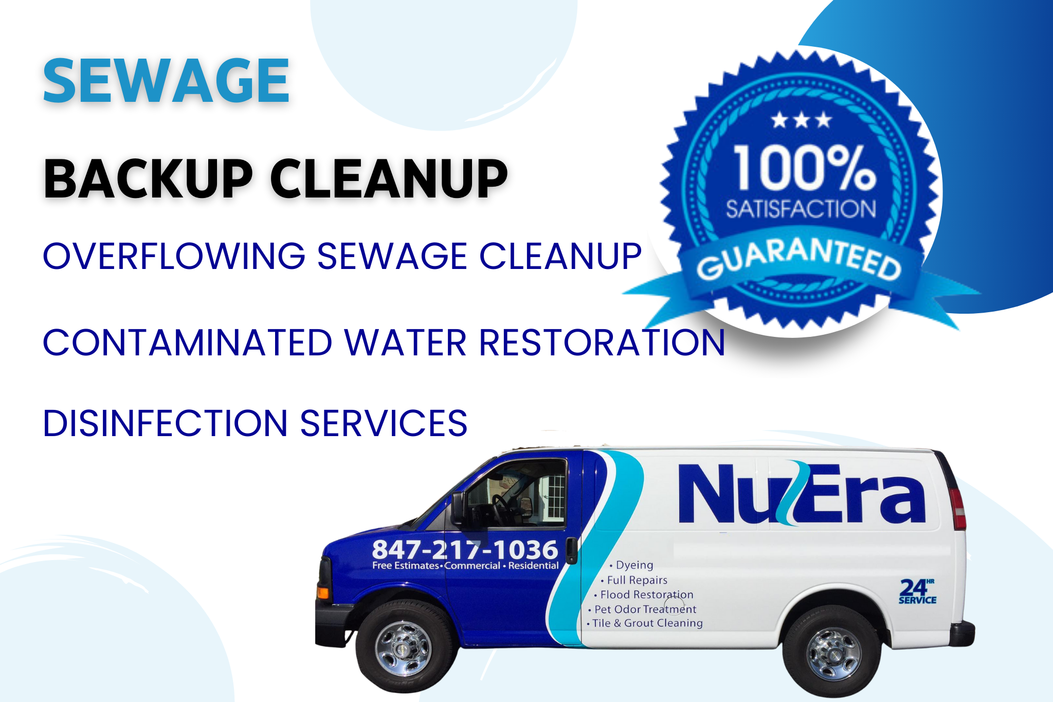 Sewage Backup Cleanup and Water Damage Restoration - NuEra Restoration and Remodeling