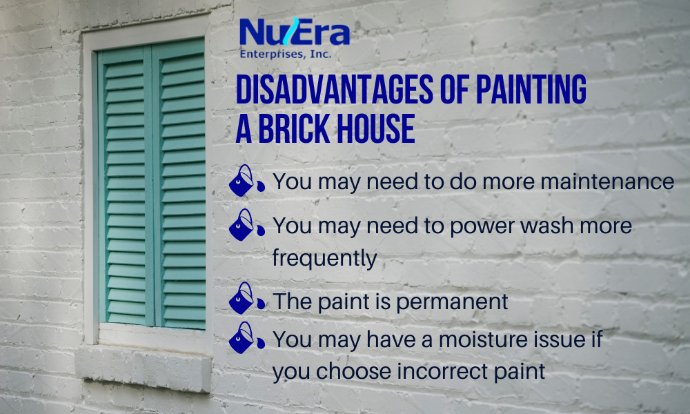 Disadvantages of Painting  a Brick House